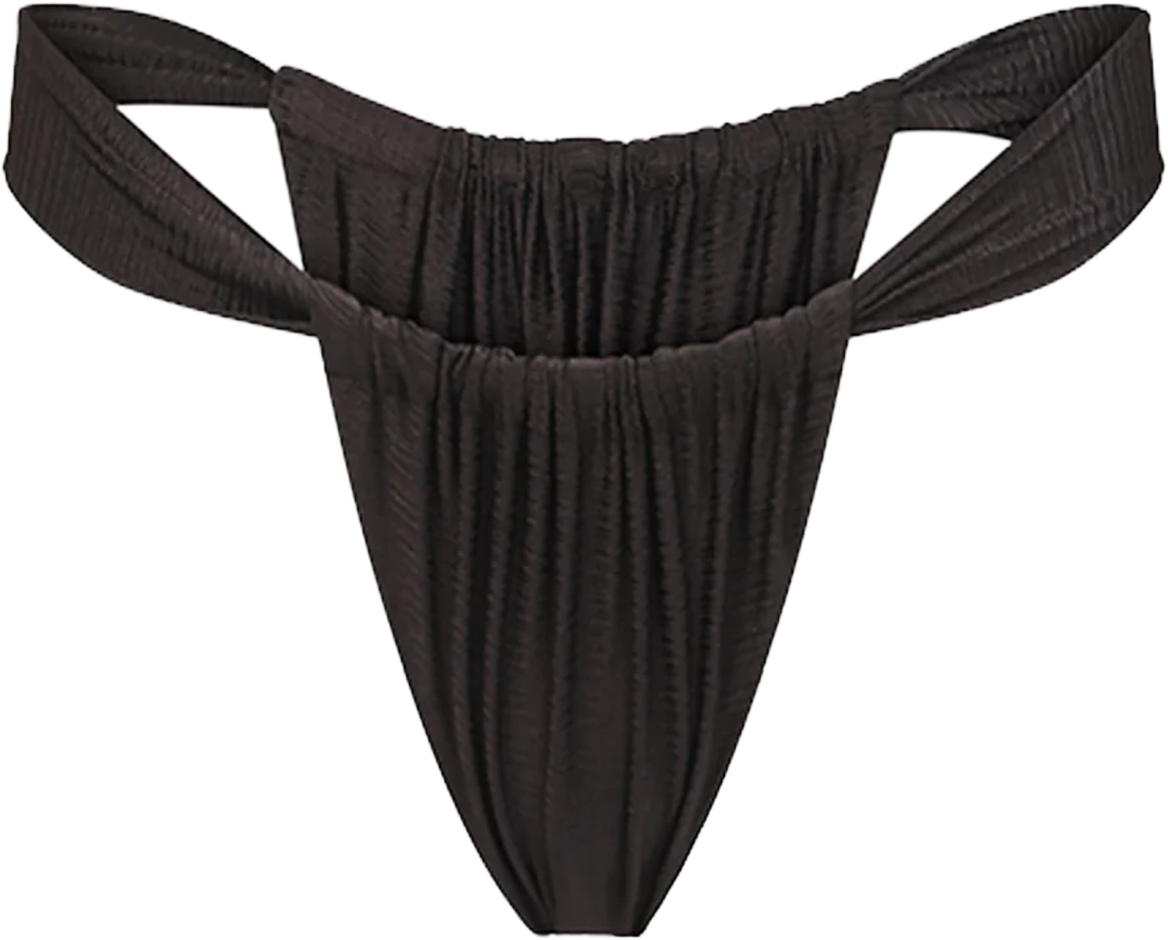 Divino Seas Silky Black Cute Ana De Bretana Bikini Bottom