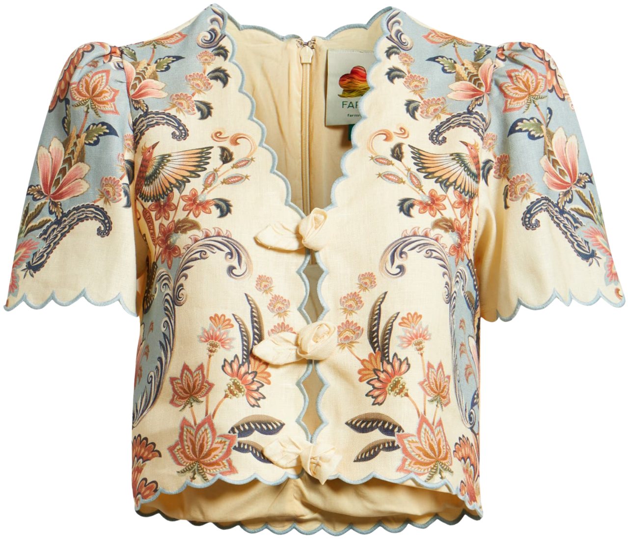 Farm Rio Boho Beauty Butter Top