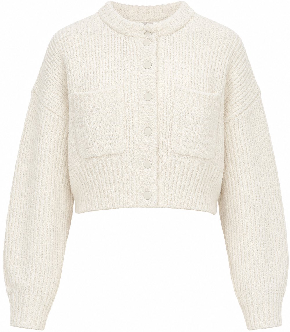House of CB Cream Salilah Cardigan