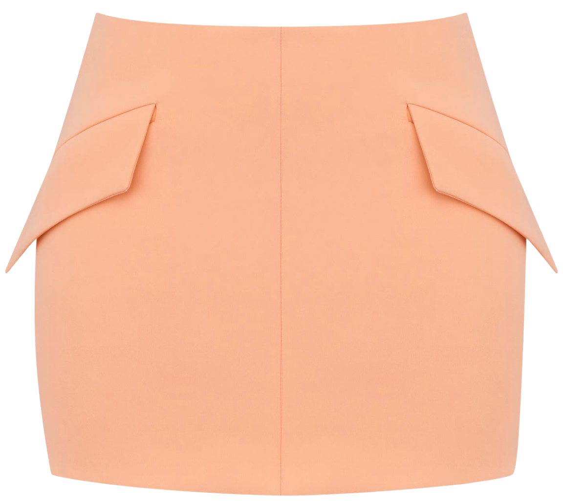House of CB Peach Nectar Collin Skirt