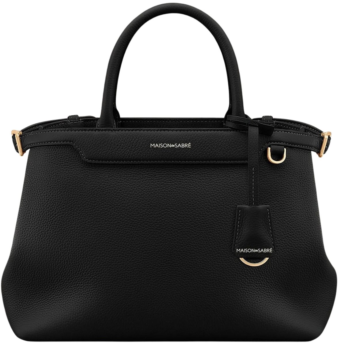 Maison De Sabre Black Caviar Palais Bag