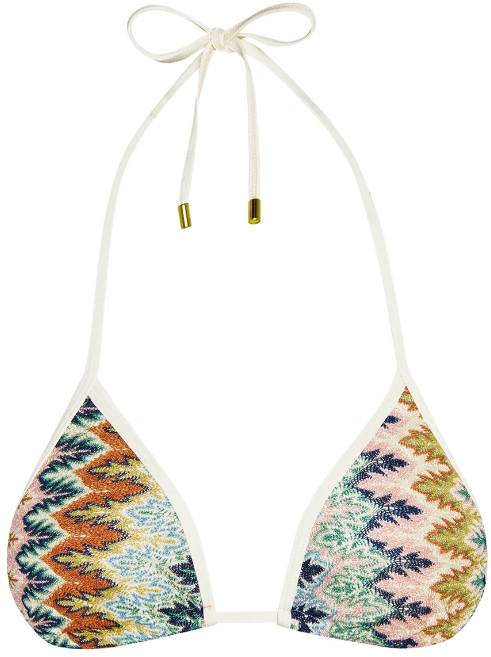 Monday Swimwear Porto Cervo Multi Palma Bikini Top