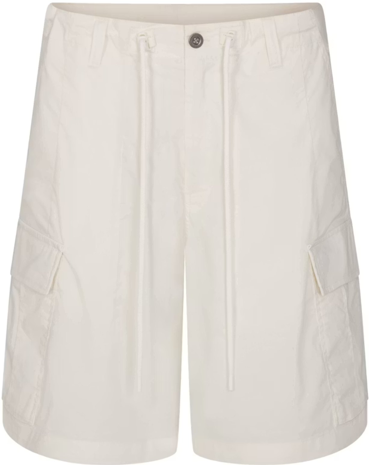 Skims Egret Oversized Cargo Shorts