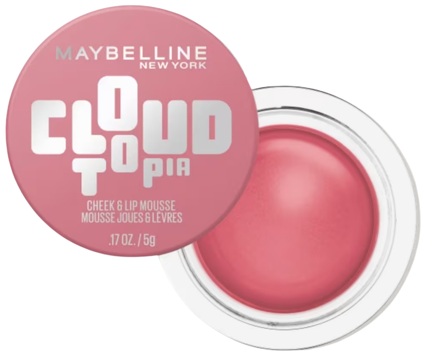 Maybelline Enchanted Mauve 8 Cloudtopia Lip Cheek Mousse Blush