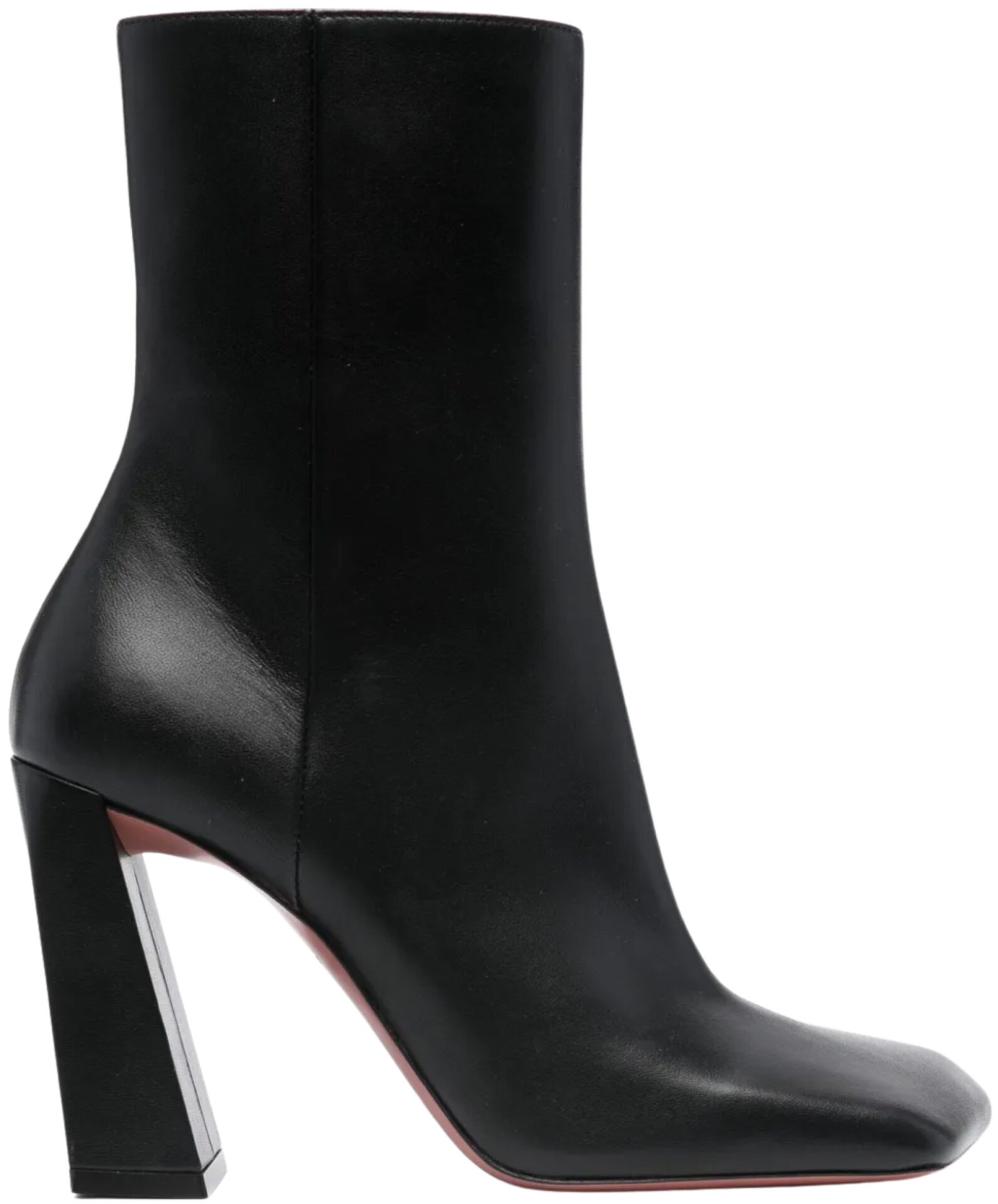 Amina Muaddi Black Marine Boots