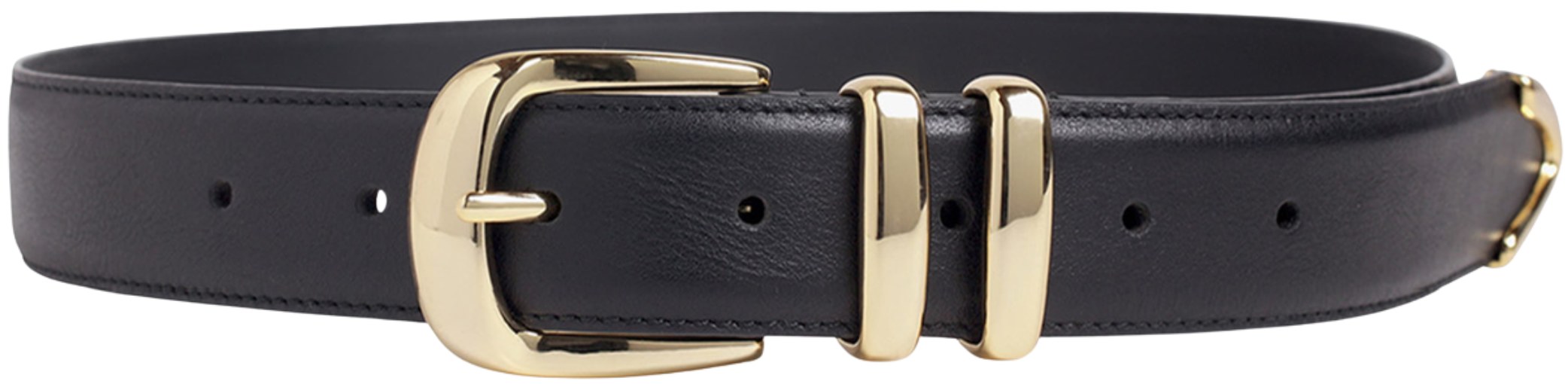 Favorite Daughter Black Gold Jordan Belt