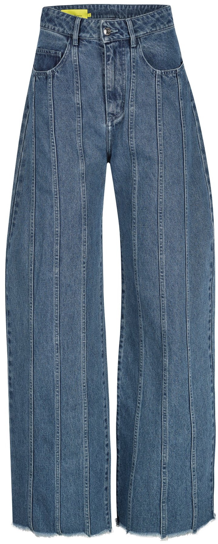 Marques Almeida Blue Seam Lines Jeans