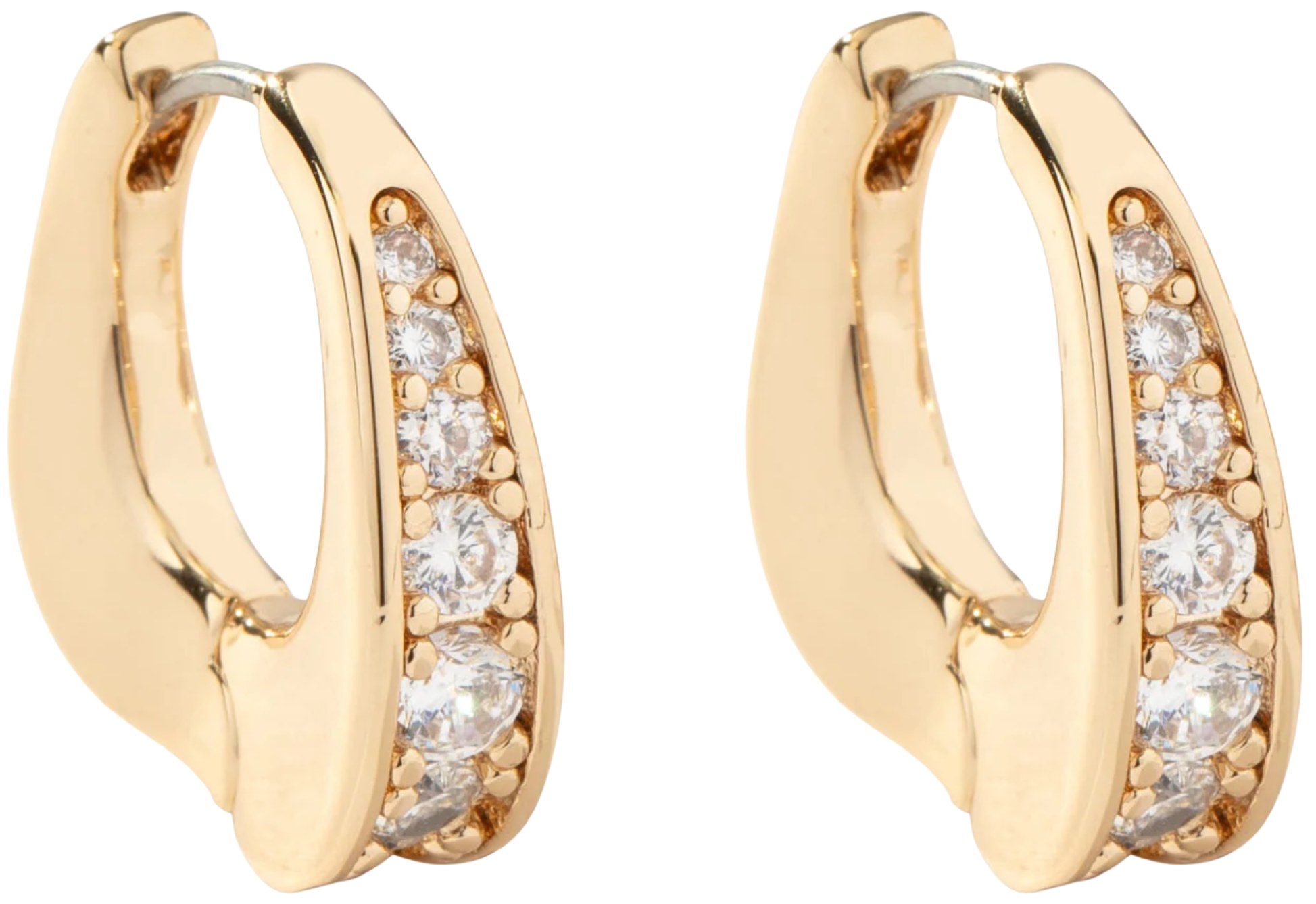Uncommon James Gold Pave Julia Earrings