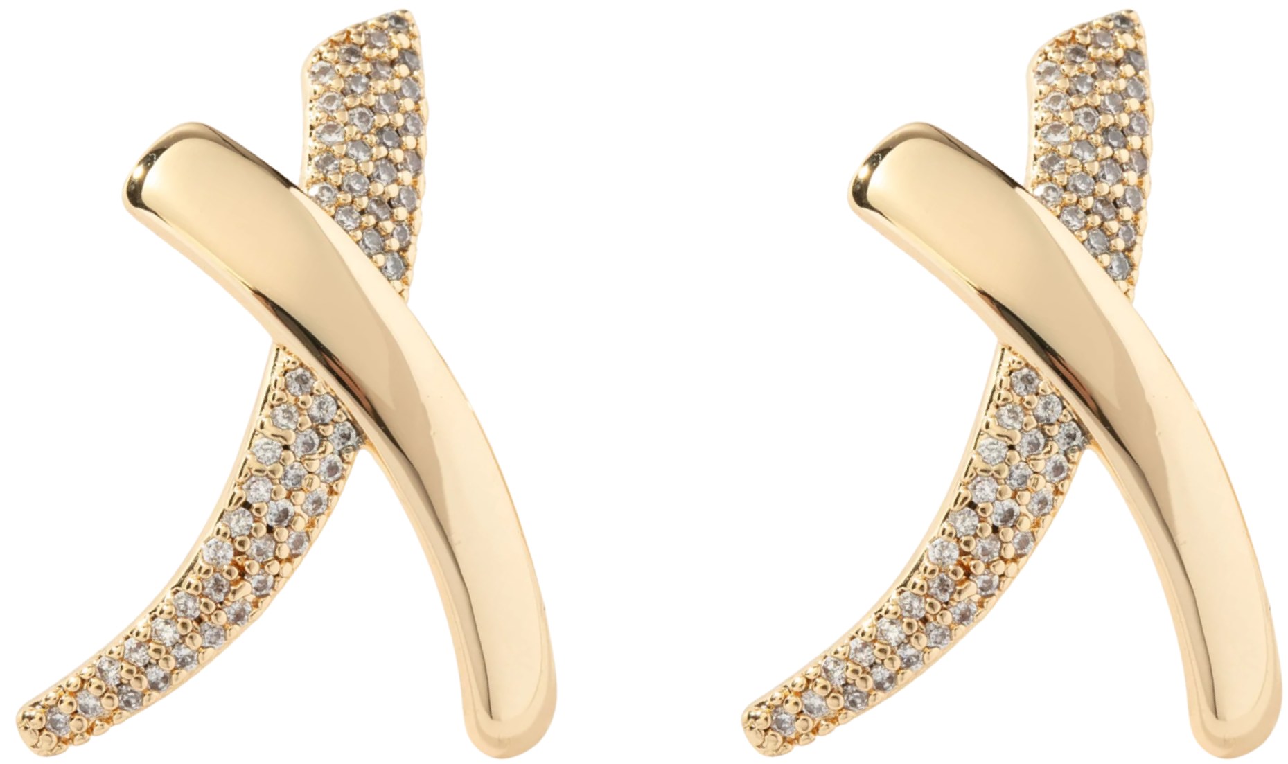 Uncommon James Gold Pave Views Earrings