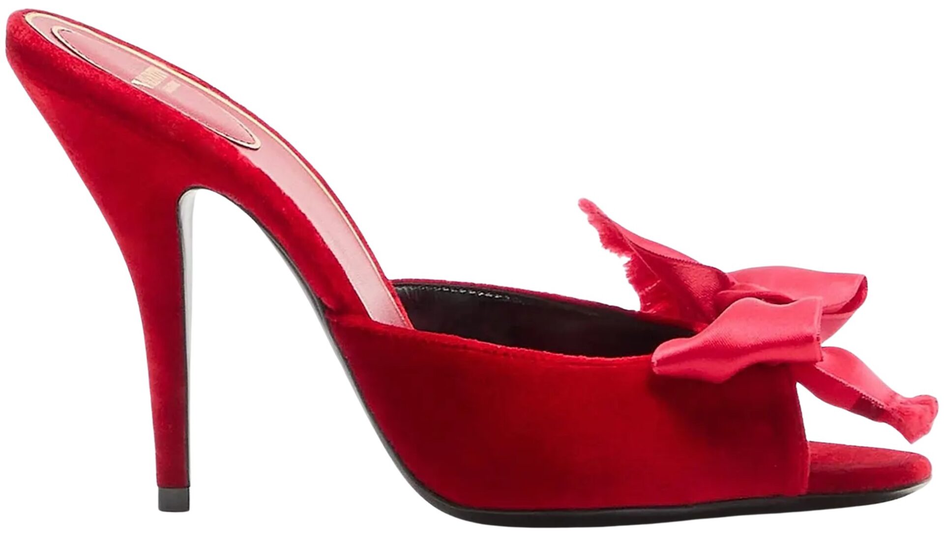 Valentino Garavani Rosso Valentino Marie A Velvet Mules