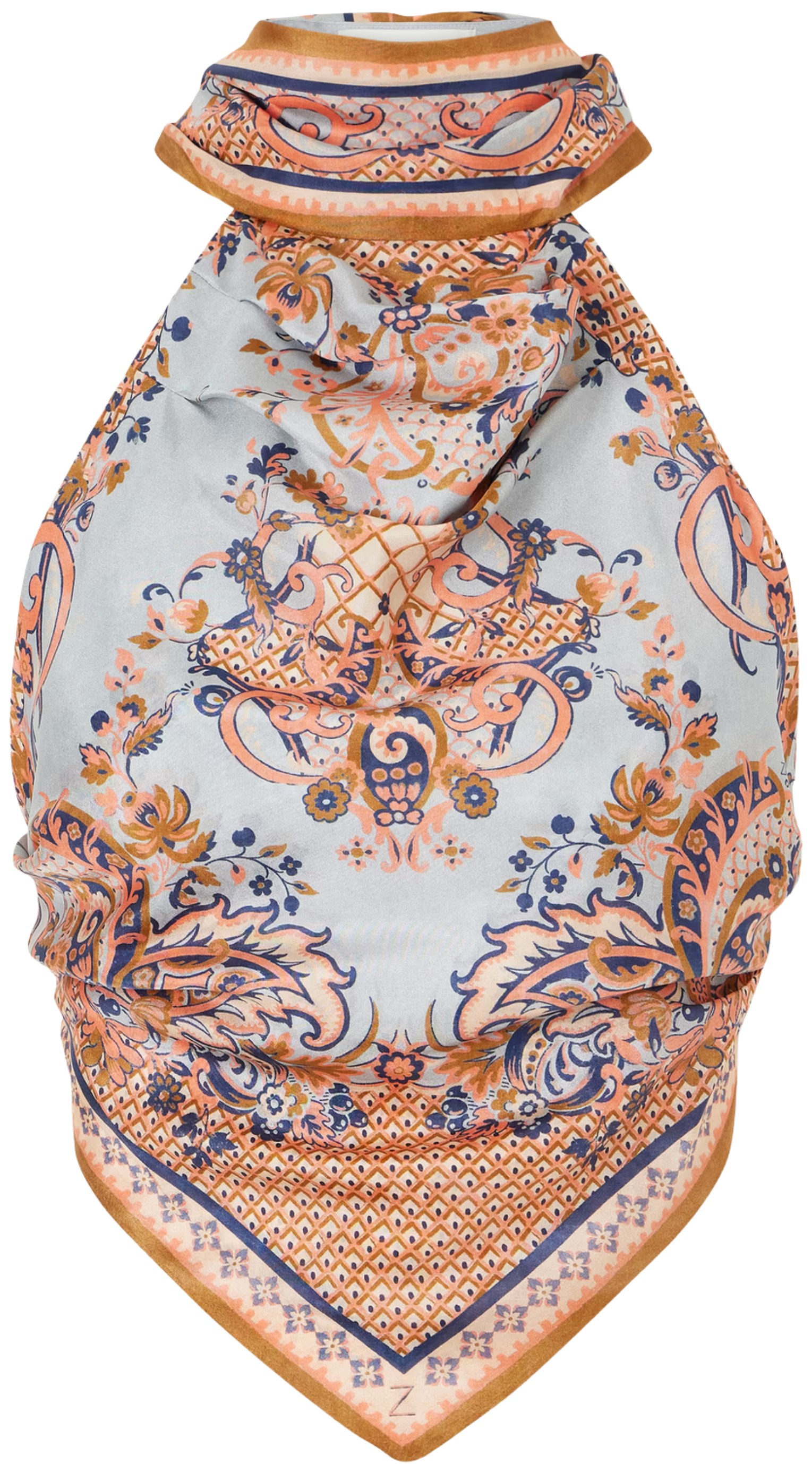 Zimmermann Blue Paisley Floral Aster Top