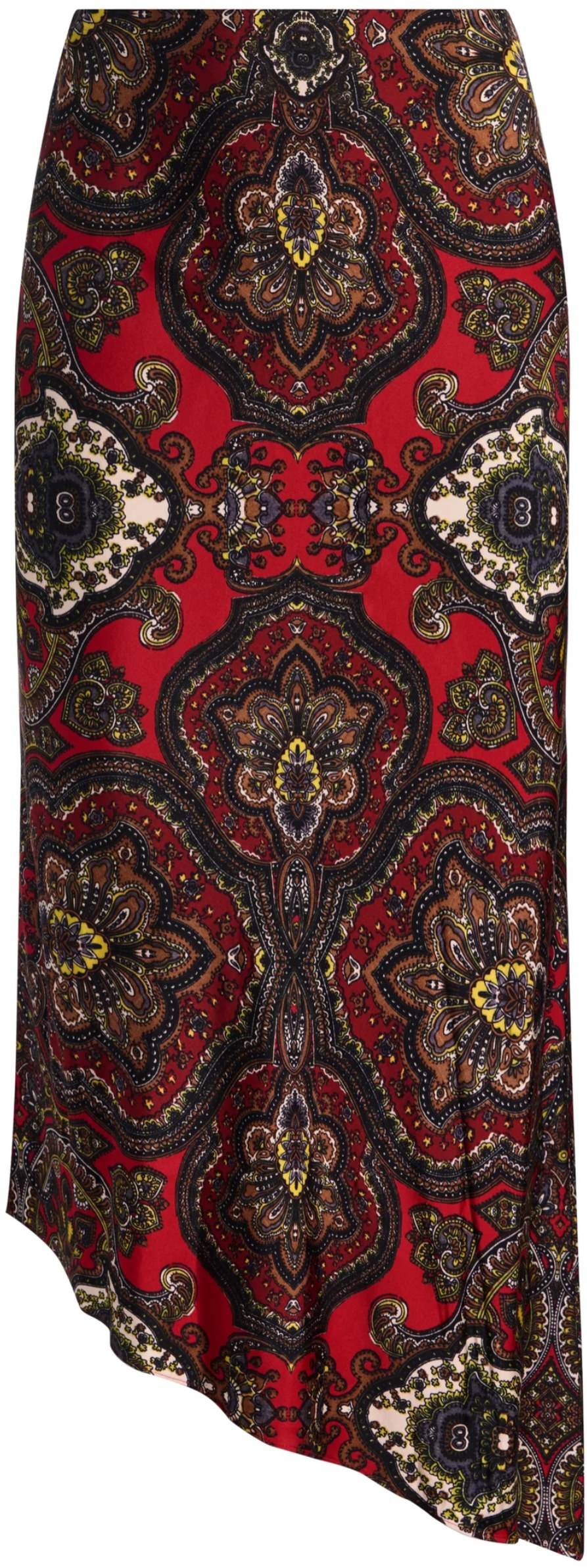 Alice Olivia Bon Voyage Hibiscus Print Maeve Skirt