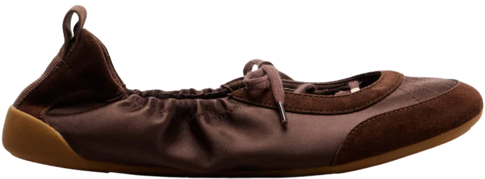 Chloe Sharp Brown Kick Ballerinas