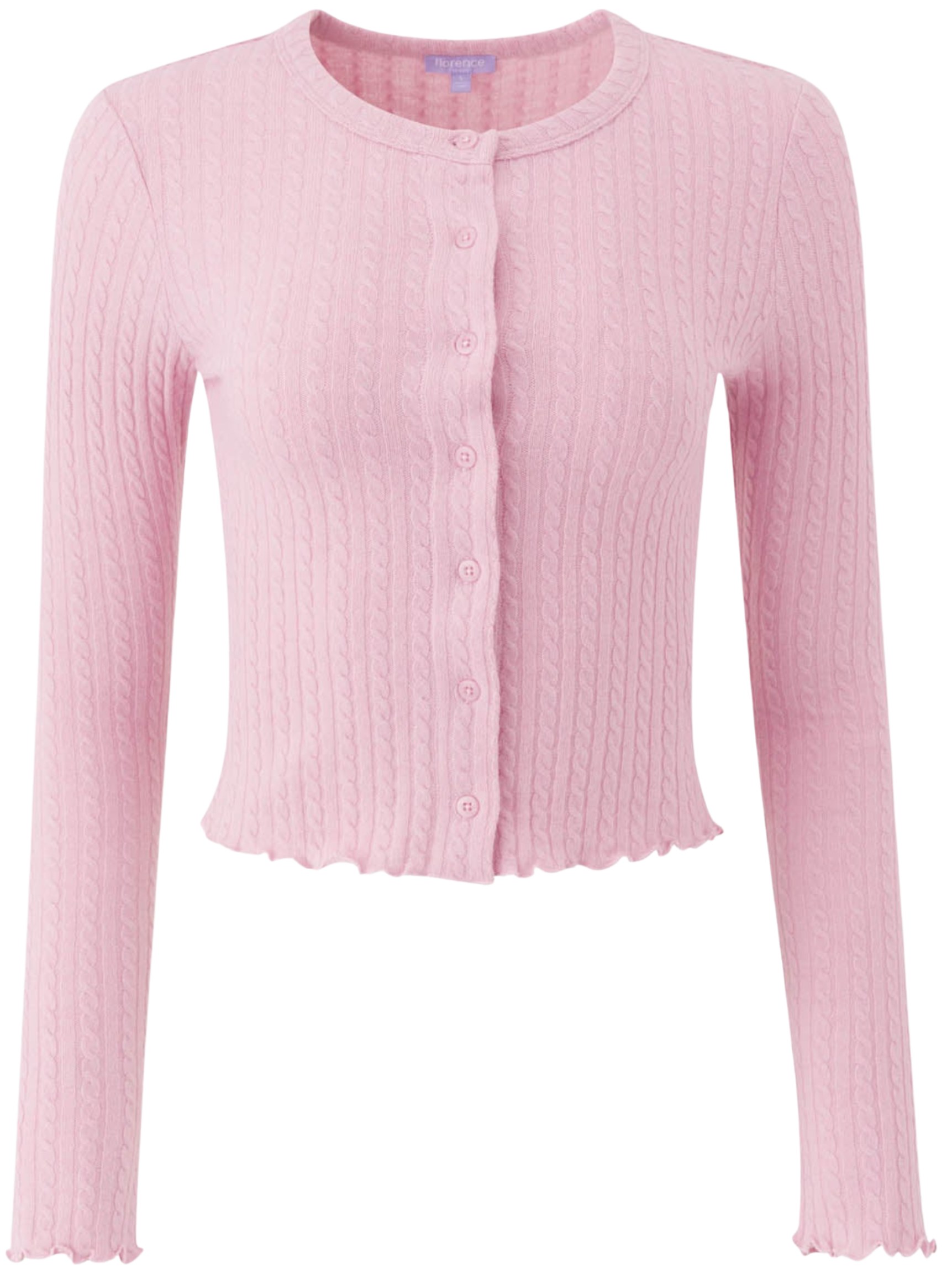 Florence by Mills Fashion Bonbon Baby Cable Cardigan
