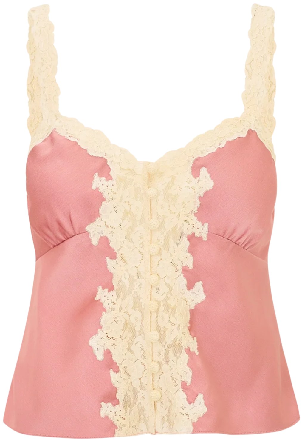 LoveShackFancy Flushed Nude Effy Cami