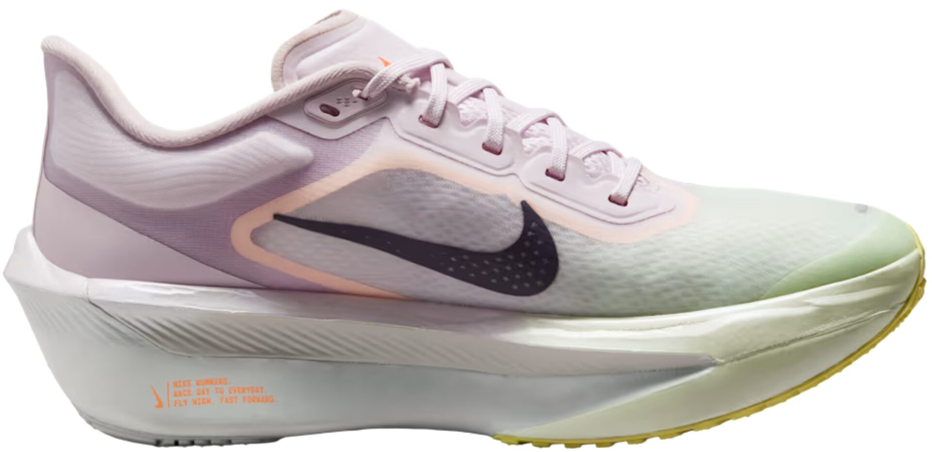 Nike Bleached Lilac Volt Tint Hyper Zoom Fly 6 Sneakers