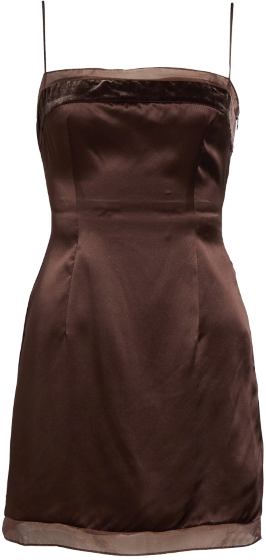 Reformation Black Bean Ziba Dress
