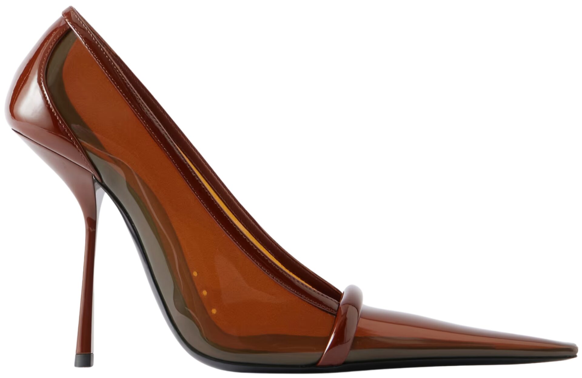 Saint Laurent Aesthetic Brown Brigitte Pumps