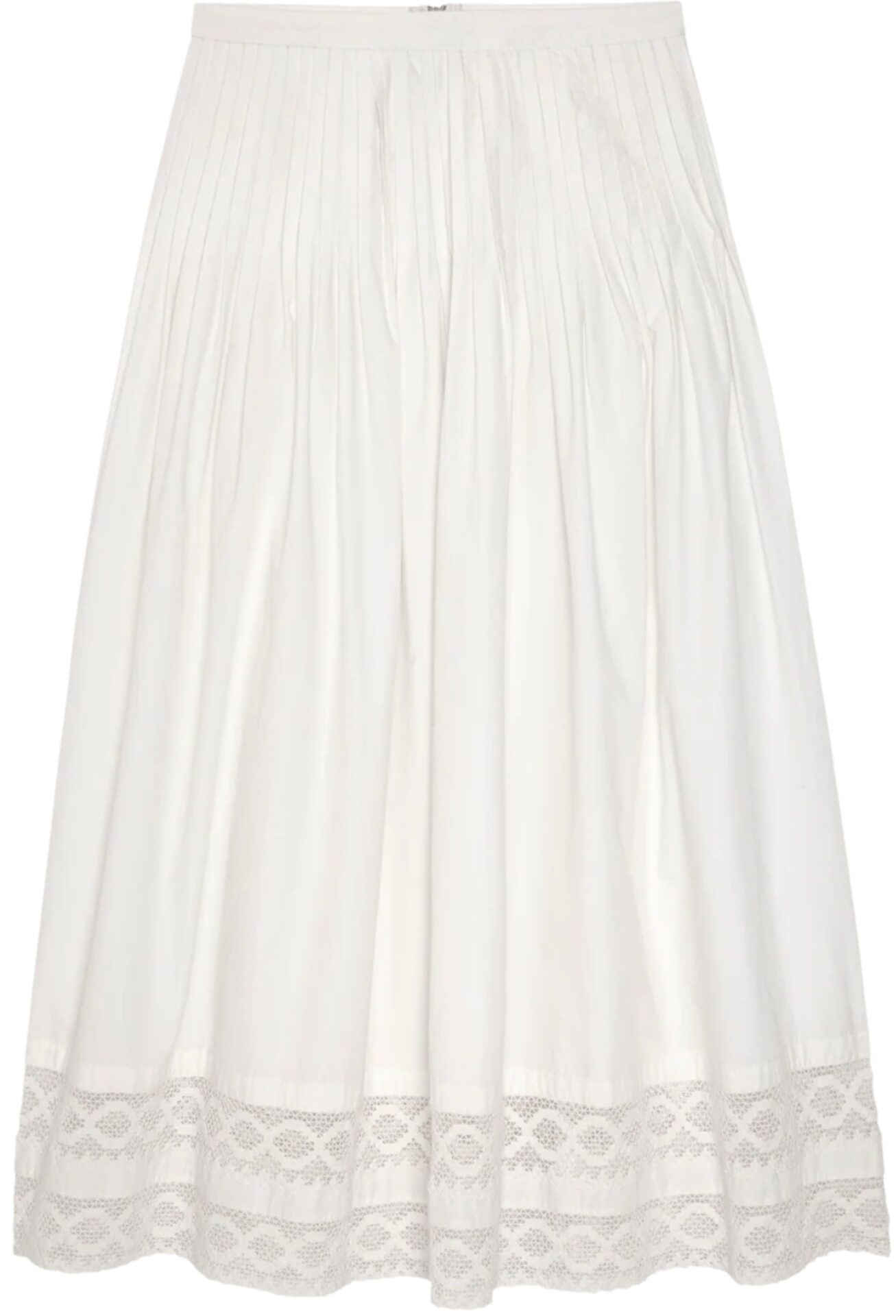 The Great White Structured Victorian Skirt