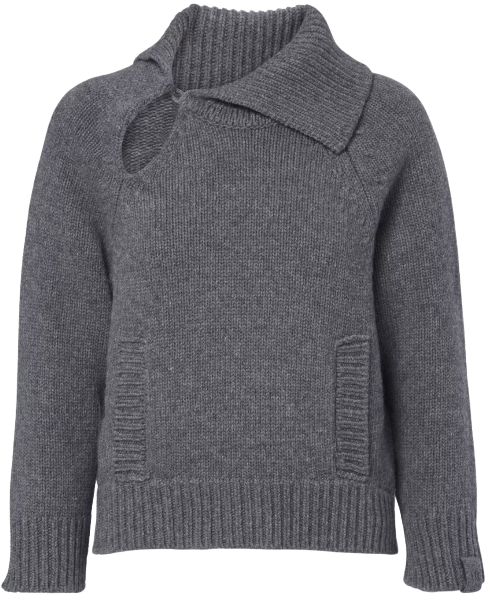 Victoria Beckham Granite Asymmetric Sweater